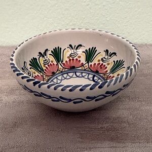 Handcrafted Floral Ceramic Bowl